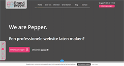 Desktop Screenshot of brandpepper.nl